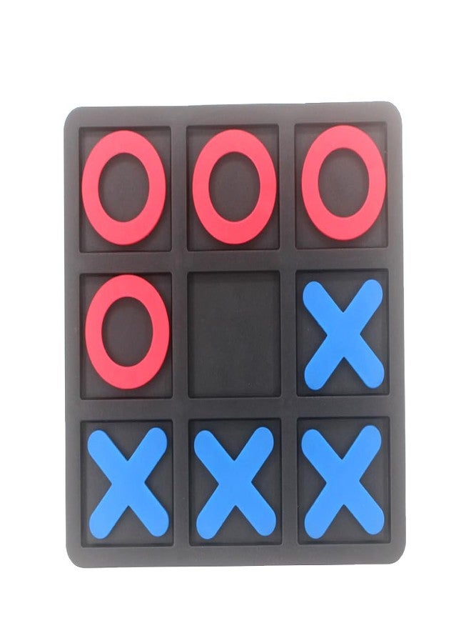 BQSPT Tic Tac Toe Board Game,Tic Tac Toe Family Game, Classic Board Game, Classical Family Board Game,Children's Tic Tac Toe Game, Plastic tic tac Toe Game, Board Size 15 X 15 cm - Image 3